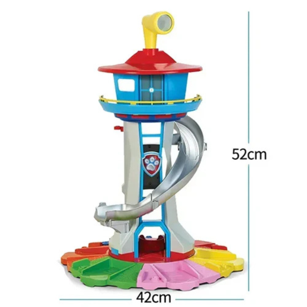 Set de Voitures Jouets | Plastique Durable et Sûr | Toboggan et Tour d'Observation pour Enfants à Partir de 4 Ans 5
