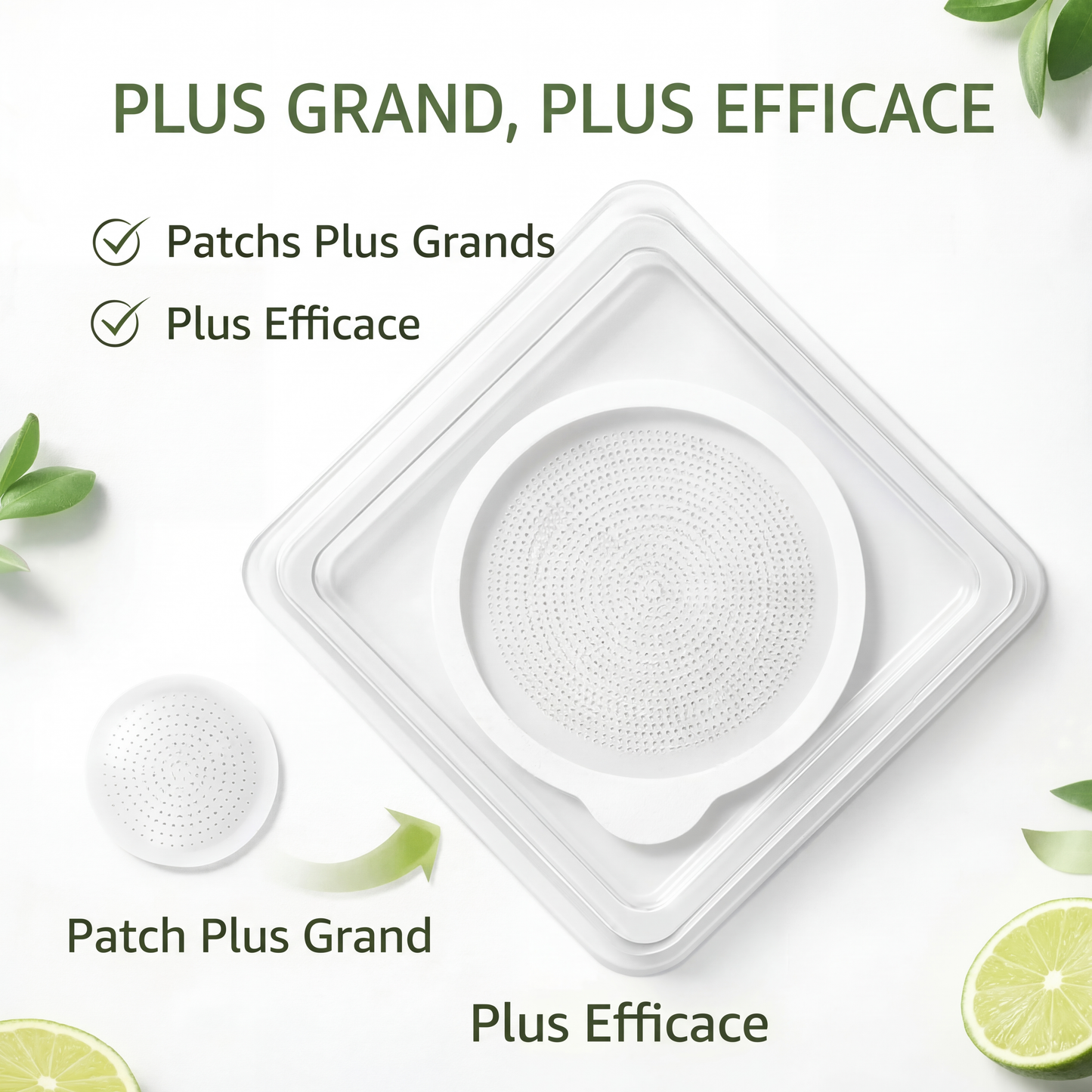 GLORENDA® | Moringa, Berbérine & NAD+ | Patch transdermique 10-en-1 à micro-aiguilles | Soutien du métabolisme