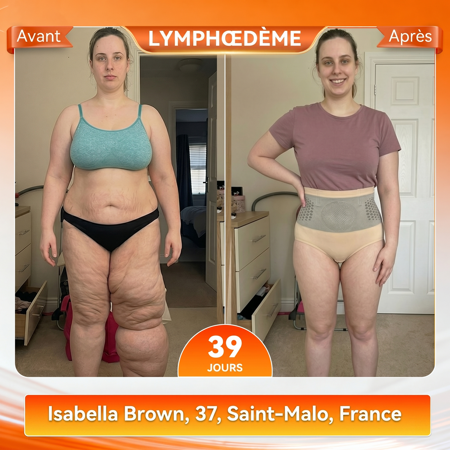 𝐏𝐀𝐔𝐑𝐀𝐉𝐔® 2026 Short Sculptant & Brûle-Graisses 4-en-1 aux Micro-Particules de Moringa & Berbérine