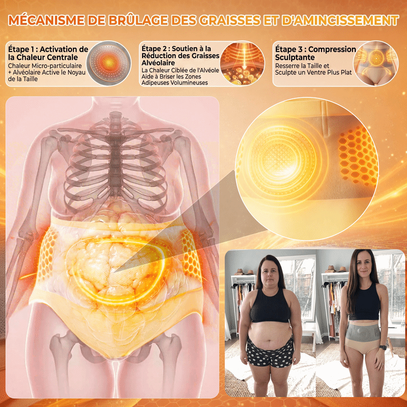 𝐏𝐀𝐔𝐑𝐀𝐉𝐔® 2026 Short Sculptant & Brûle-Graisses 4-en-1 aux Micro-Particules de Moringa & Berbérine