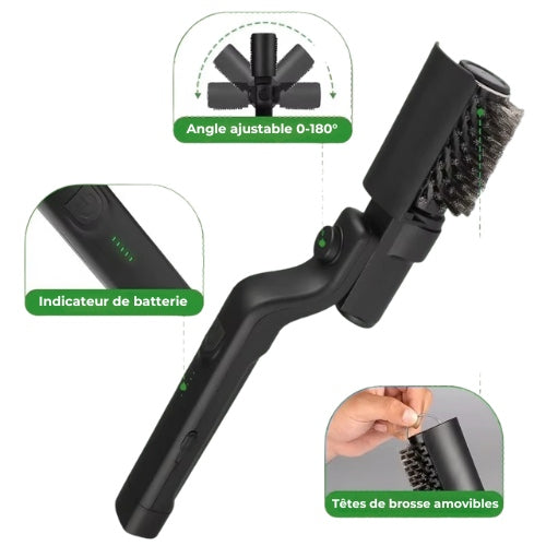 PowerScrub™ – Brosse Électrique de Nettoyage pour Barbecue