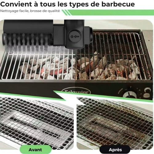 PowerScrub™ – Brosse Électrique de Nettoyage pour Barbecue