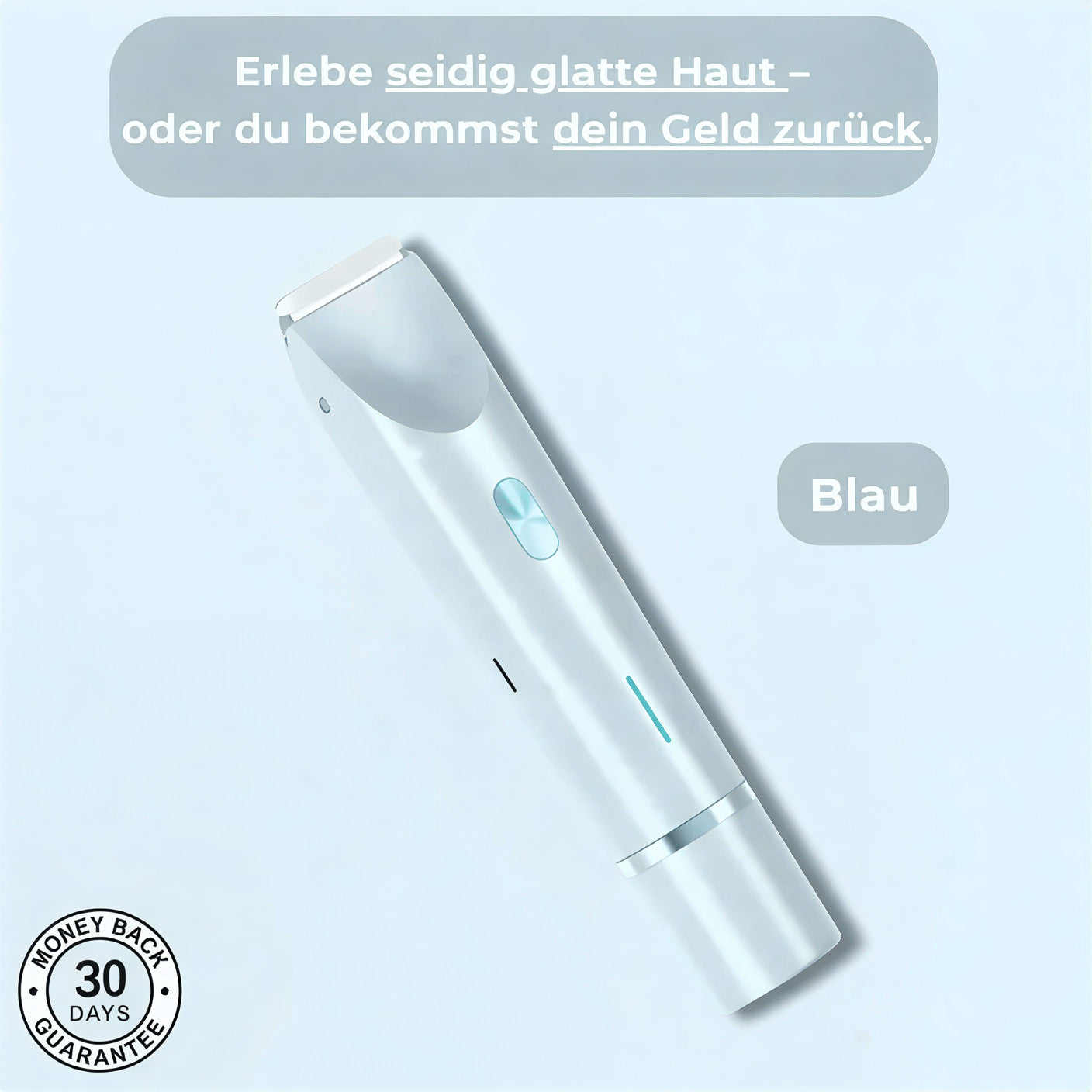 Éclat de Soie™ | Rasoir 2-en-1 pour femme pour une peau douce et soignée