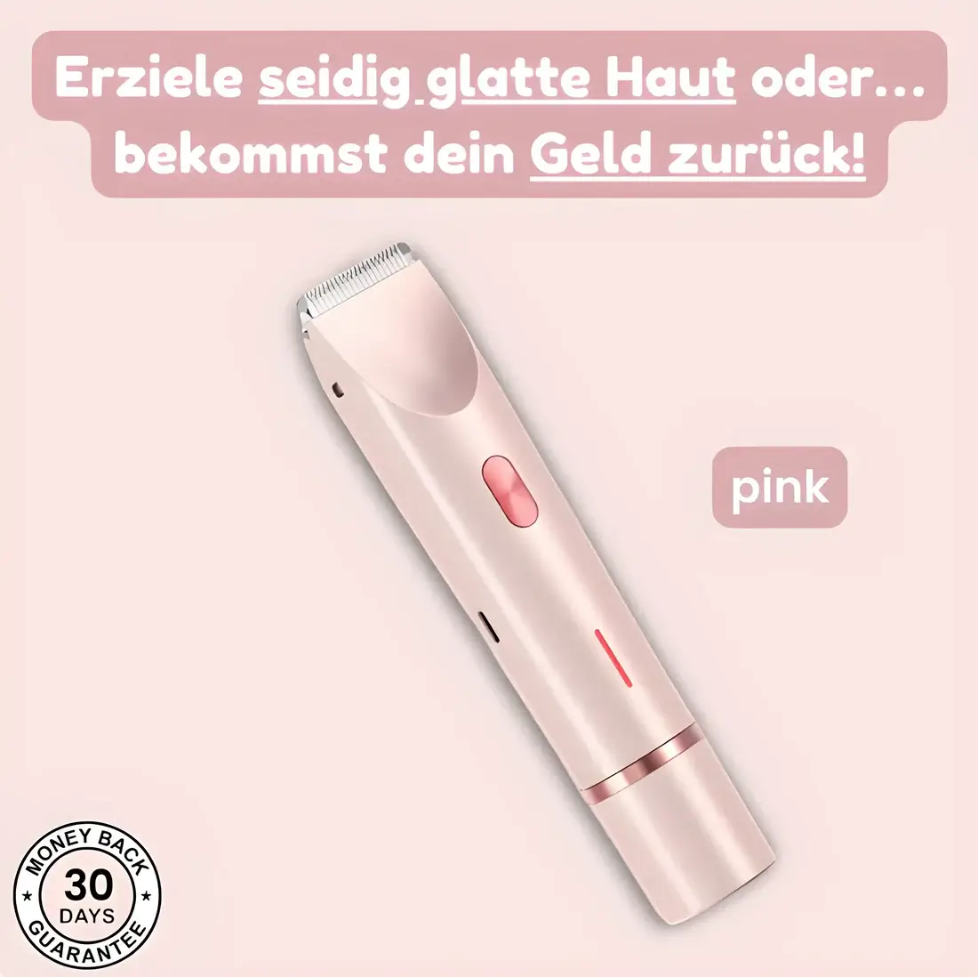 Éclat de Soie™ | Rasoir 2-en-1 pour femme pour une peau douce et soignée