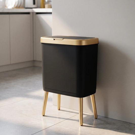 Altia - Poubelle Rectangulaire Sur Pieds 