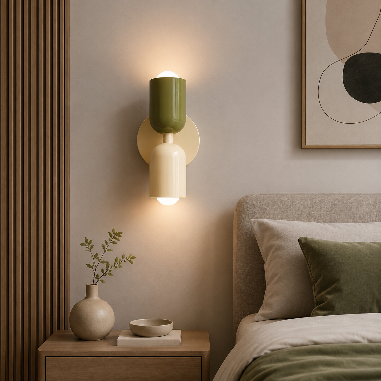 Applique Murale | Éclairage LED Diffus Vertical | Applique Murale Design Chambre et Salon 1