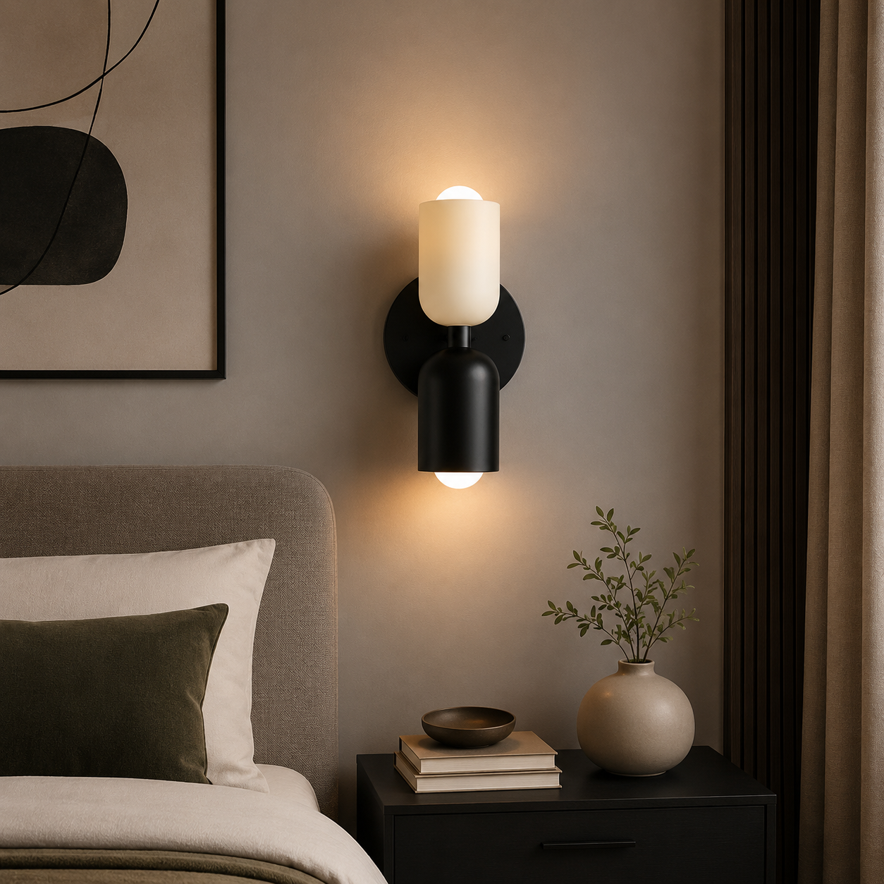 Applique Murale | Éclairage LED Diffus Vertical | Applique Murale Design Chambre et Salon 3