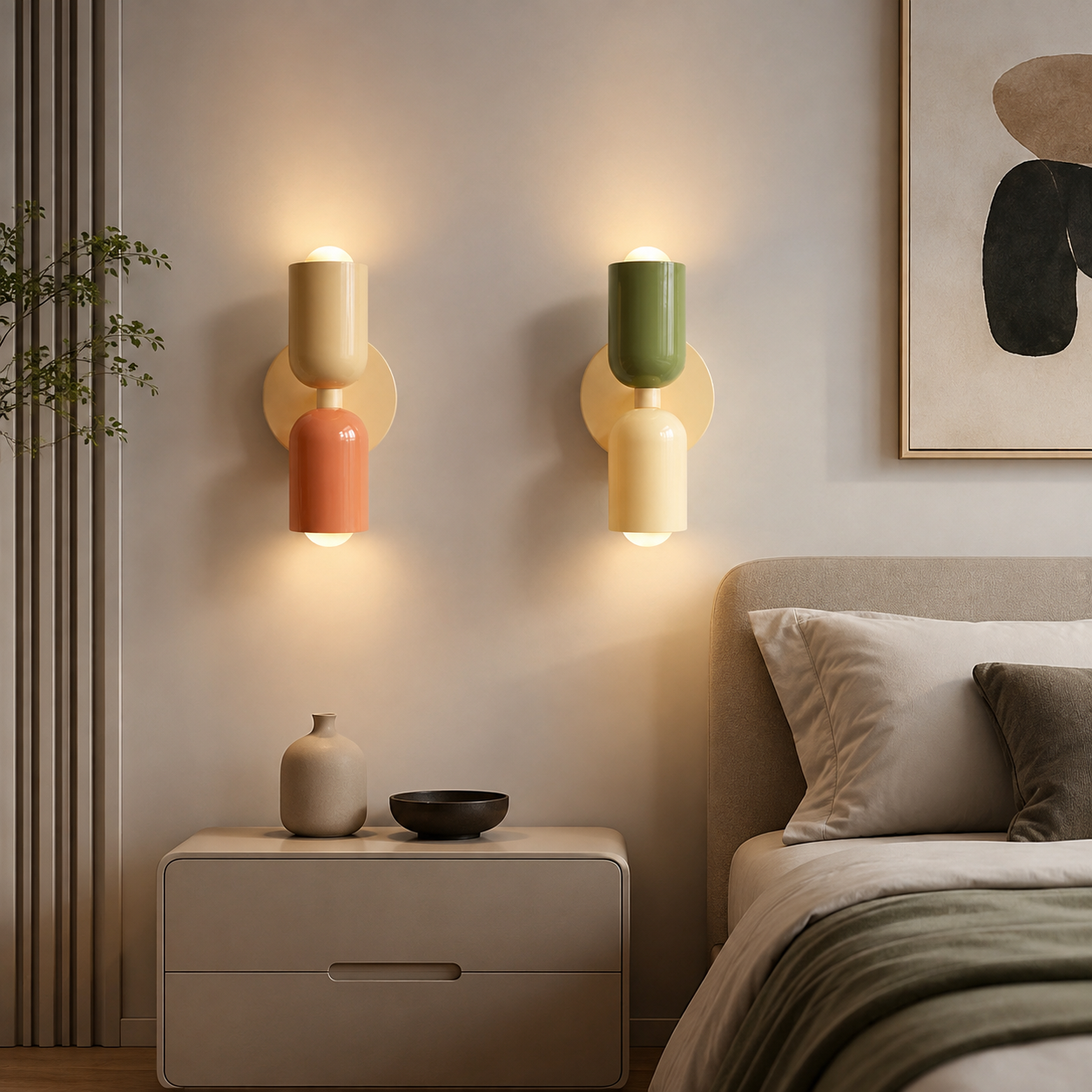 Applique Murale | Éclairage LED Diffus Vertical | Applique Murale Design Chambre et Salon 5