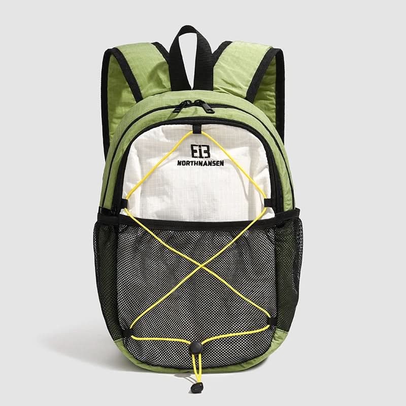 Backpack | Lightweight Nylon | Stylish Color Block Design for Outdoor Activities