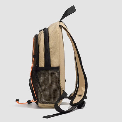 Backpack | Lightweight Nylon | Stylish Color Block Design for Outdoor Activities