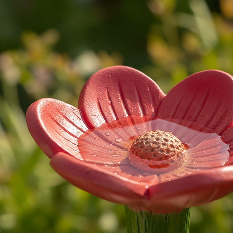 Bol d'eau pour pollinisateurs | Résine résistante aux intempéries | Support pour abeilles et papillons dans le jardin 5