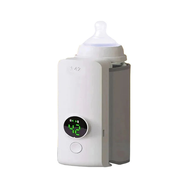 Chauffe-biberon portable | contrôle de température précis | chauffe lait bébé rapide et sans déversement 3