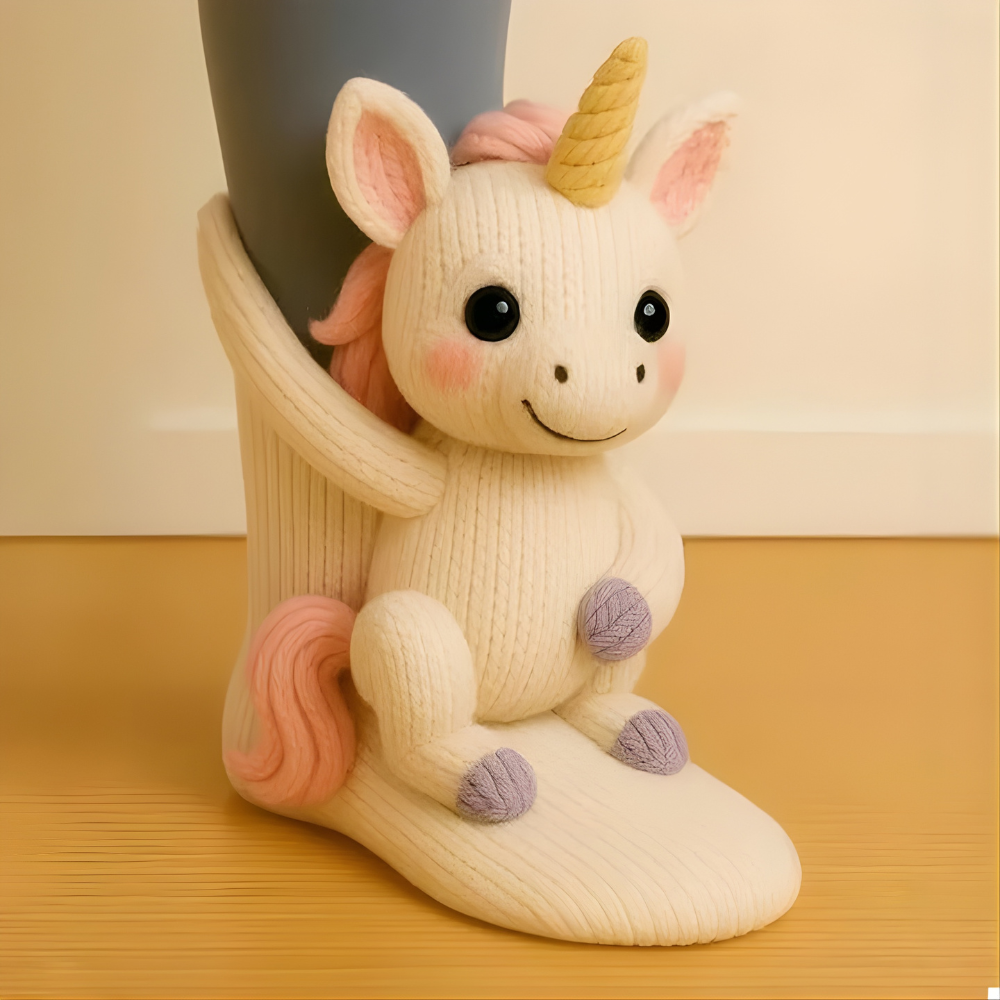 Chaussettes Douillettes Unisexes | Peluche Douce avec Semelle Antidérapante | Motif Animal 3D pour Hiver Confortable 11