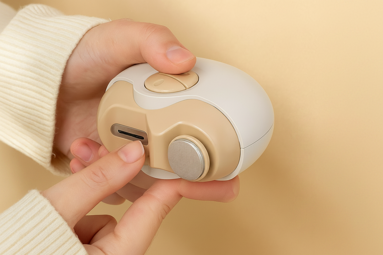 Coupe Ongles Électrique | Fonction 2 En 1 Avec Système De Sécurité | Coupe Ongles Pour Tous Âges 6