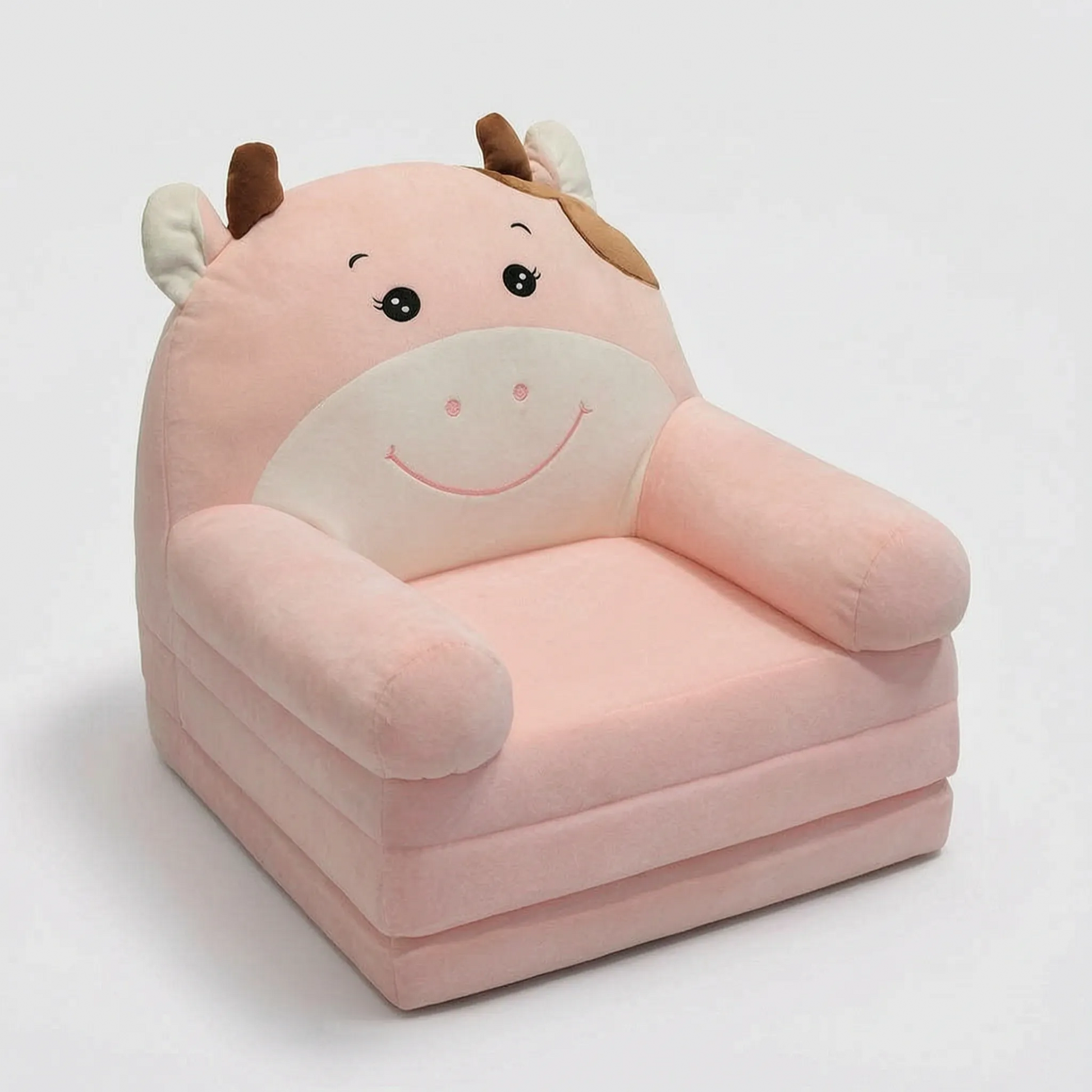 Fauteuil Enfant Transformable En Lit | Mousse Rembourrée Douce | Convertible 3 Plis Avec Surface Allongée 120 Cm - 11