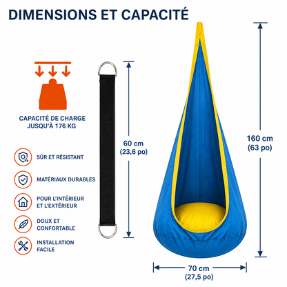 Séréna | Fauteuil Suspendu Douillet
