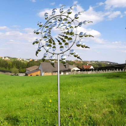 Wind Spinner | Metal Construction | Outdoor Kinetic Garden Decoration