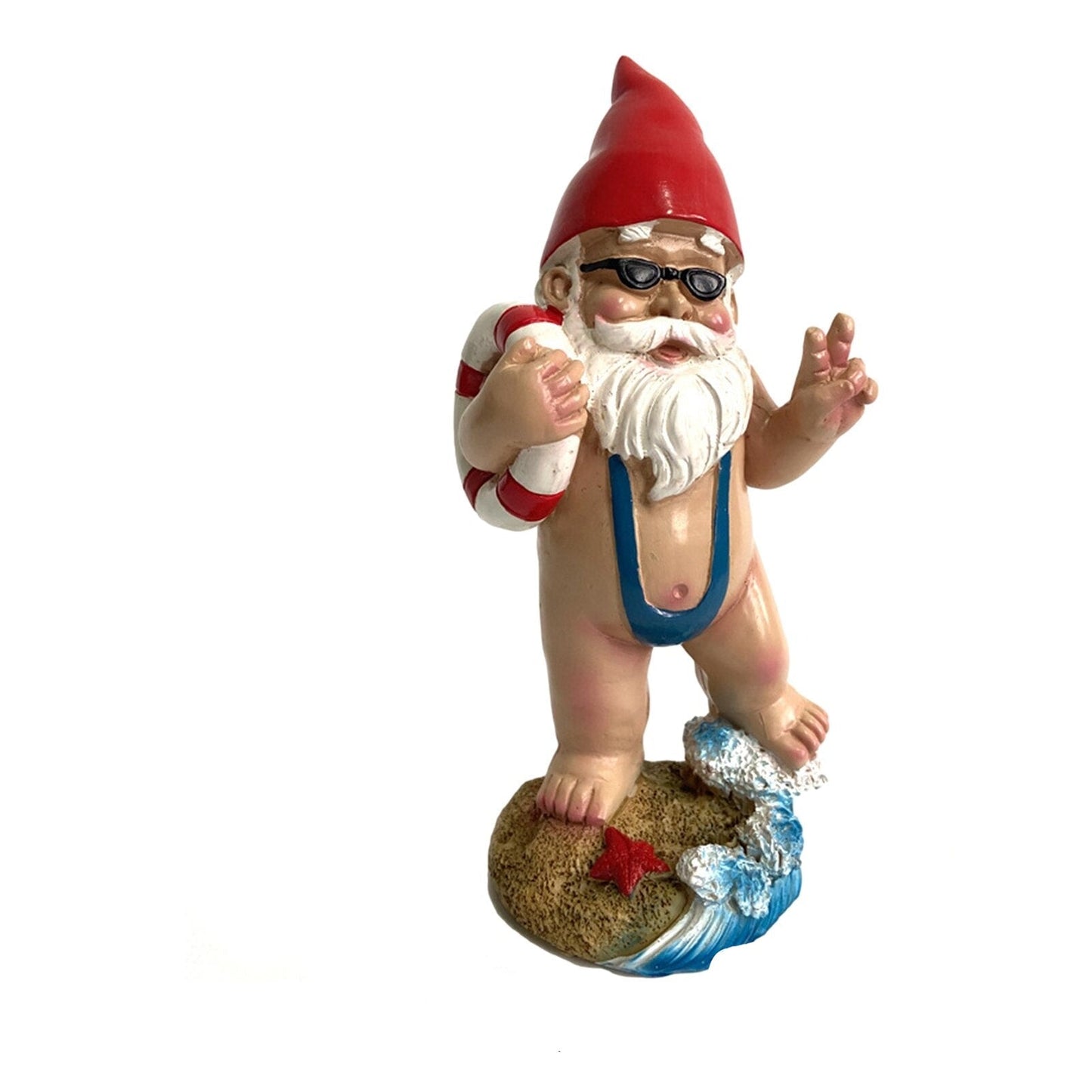 Gnome Statue | Resin Material | Garden Gnome Yard Decoration Outdoor Decor