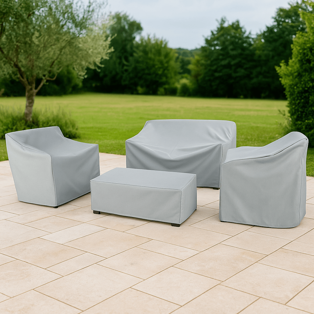 Housse Pour Salon De Jardin | Polyester Imperméable | Housse De Protection Salon De Jardin Toute L'Année 1
