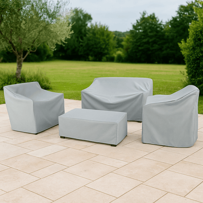 Housse Pour Salon De Jardin | Polyester Imperméable | Housse De Protection Salon De Jardin Toute L'Année 1