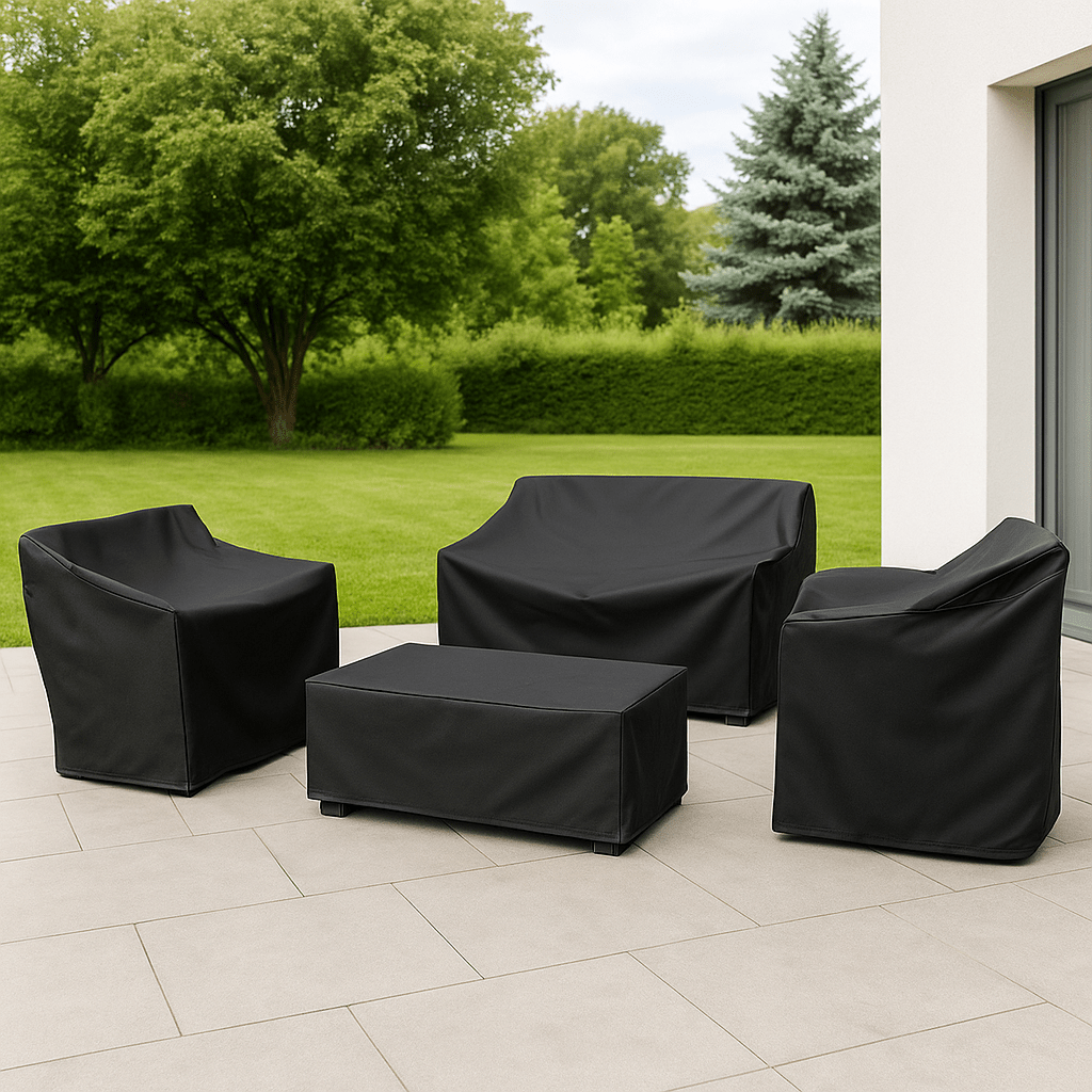 Housse Pour Salon De Jardin | Polyester Imperméable | Housse De Protection Salon De Jardin Toute L'Année 5