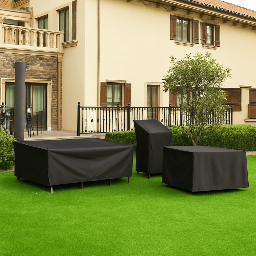 Housse Pour Salon De Jardin | Polyester Imperméable | Housse De Protection Salon De Jardin Toute L'Année 6
