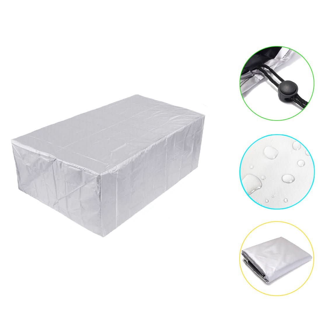 Housse Pour Salon De Jardin | Polyester Imperméable | Housse De Protection Salon De Jardin Toute L'Année 9