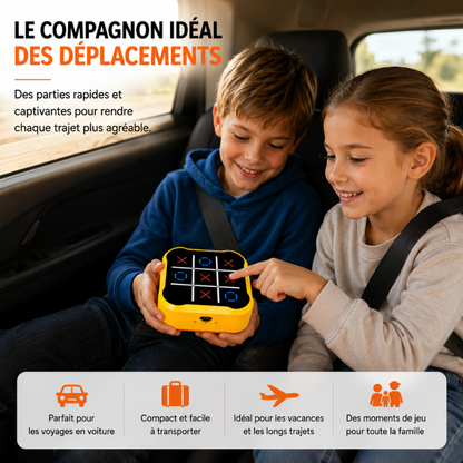 Jeu Tic-Tac-Toe électronique | Intelligence artificielle interactive | Modes de jeu variés et écran tactile portable 7