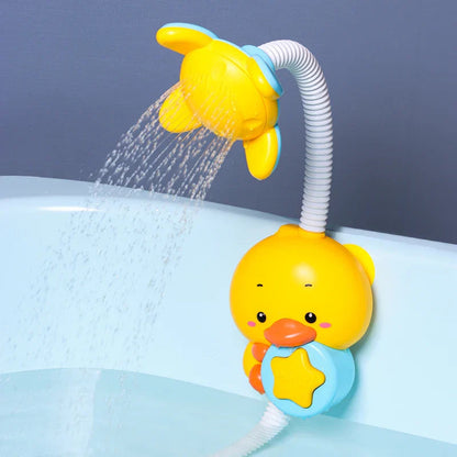 Jouet de bain bébé éléphant | Douche rotative 360° | Design mignon pour tout-petits 4