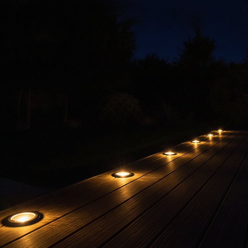 Lampe Solaire | Ensemble de 8 Disques Résistants aux Intempéries | Éclairage Extérieur Solaire pour Terrasse 1