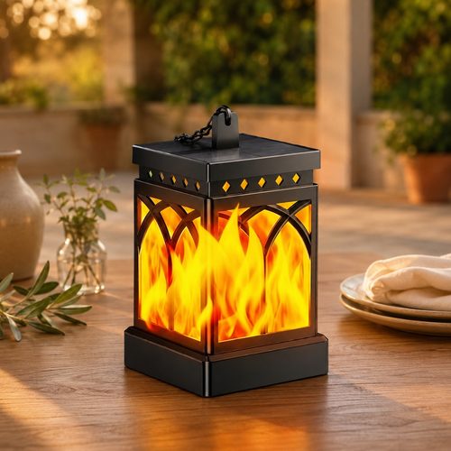 Soléa | Lanterne Solaire Effet Flamme