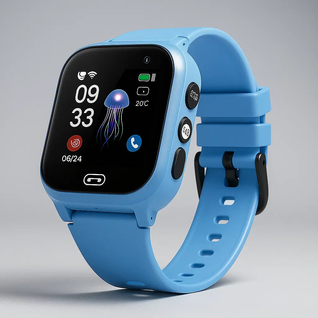 Montre Connectée | Suivi GPS En Temps Réel | Appel Vidéo 4G Et Caméra Étanche IP67 0
