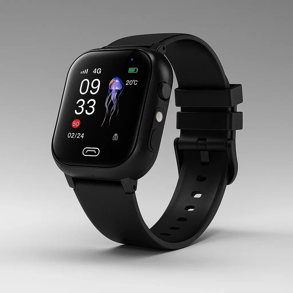 Montre Connectée | Suivi GPS En Temps Réel | Appel Vidéo 4G Et Caméra Étanche IP67 3