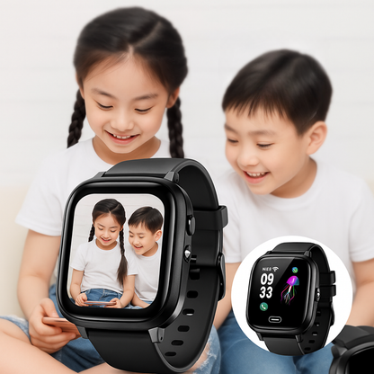 Montre Connectée | Suivi GPS En Temps Réel | Appel Vidéo 4G Et Caméra Étanche IP67 4