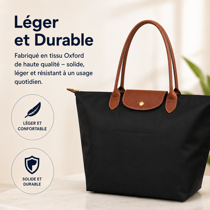 Sac à bandoulière | Nylon Oxford Résistant | Sac bandoulière femme, sac bandoulière homme avec poches intérieures multiples 5