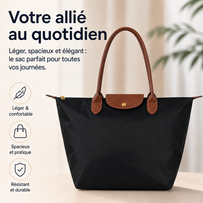 Sac à bandoulière | Nylon Oxford Résistant | Sac bandoulière femme, sac bandoulière homme avec poches intérieures multiples 7