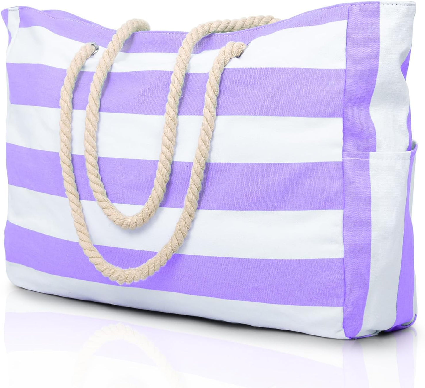 Beach Tote | Waterproof 600D Polyester | Large Beach Bag with Smart Organization and Side Pockets
