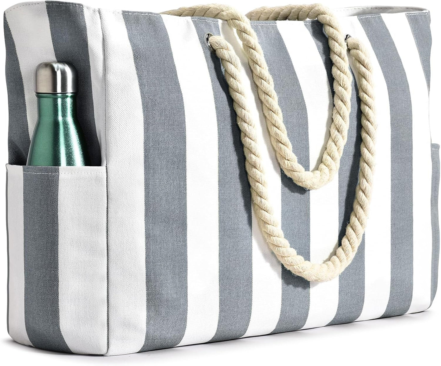 Beach Tote | Waterproof 600D Polyester | Large Beach Bag with Smart Organization and Side Pockets