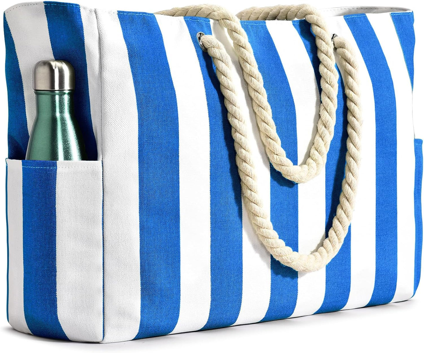 Beach Tote | Waterproof 600D Polyester | Large Beach Bag with Smart Organization and Side Pockets