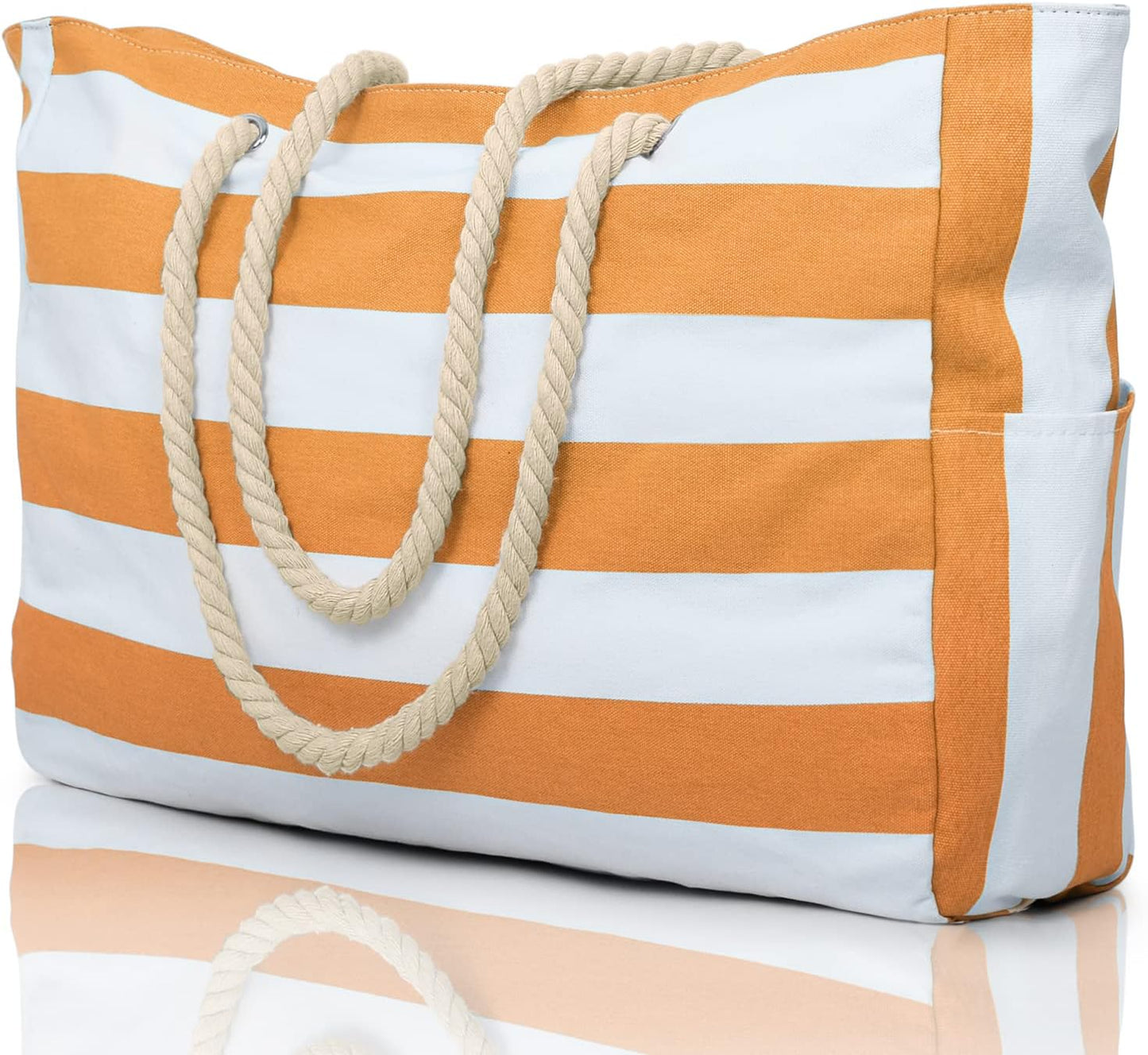 Beach Tote | Waterproof 600D Polyester | Large Beach Bag with Smart Organization and Side Pockets