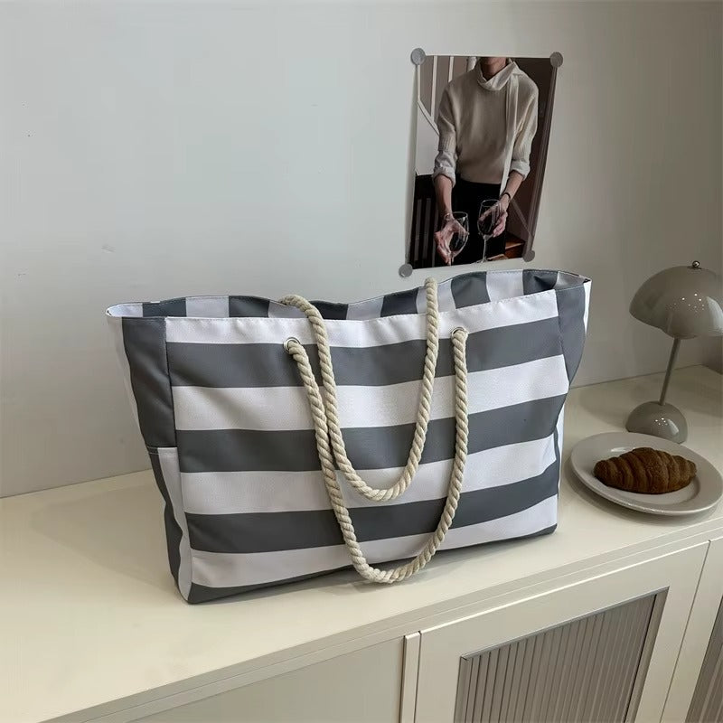 Beach Tote | Waterproof 600D Polyester | Large Beach Bag with Smart Organization and Side Pockets