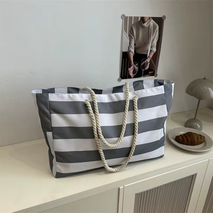 Beach Tote | Waterproof 600D Polyester | Large Beach Bag with Smart Organization and Side Pockets