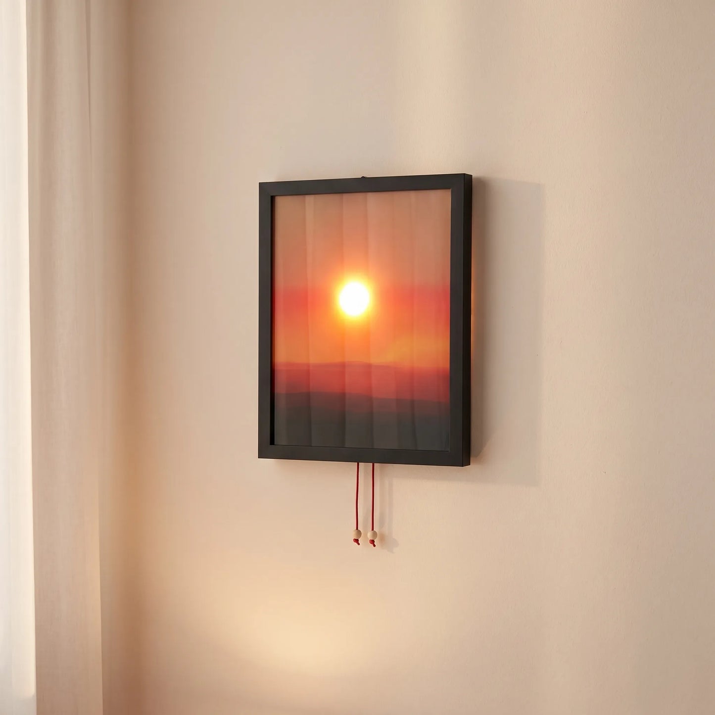 Soliade - Applique Murale Intérieure À Effet Coucher De Soleil 