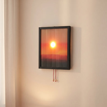 Soliade - Applique Murale Intérieure À Effet Coucher De Soleil 