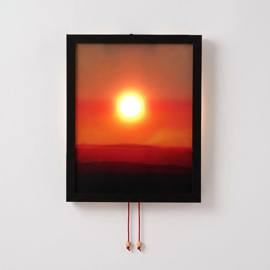 Soliade - Applique Murale Intérieure À Effet Coucher De Soleil 