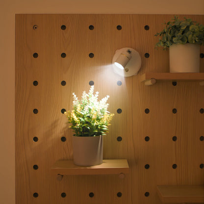 Spot Applique Murale LED | Tête Orientable pour Éclairage d'Accentuation sur Étagères et Murs d'Affichage | Spots Muraux 0
