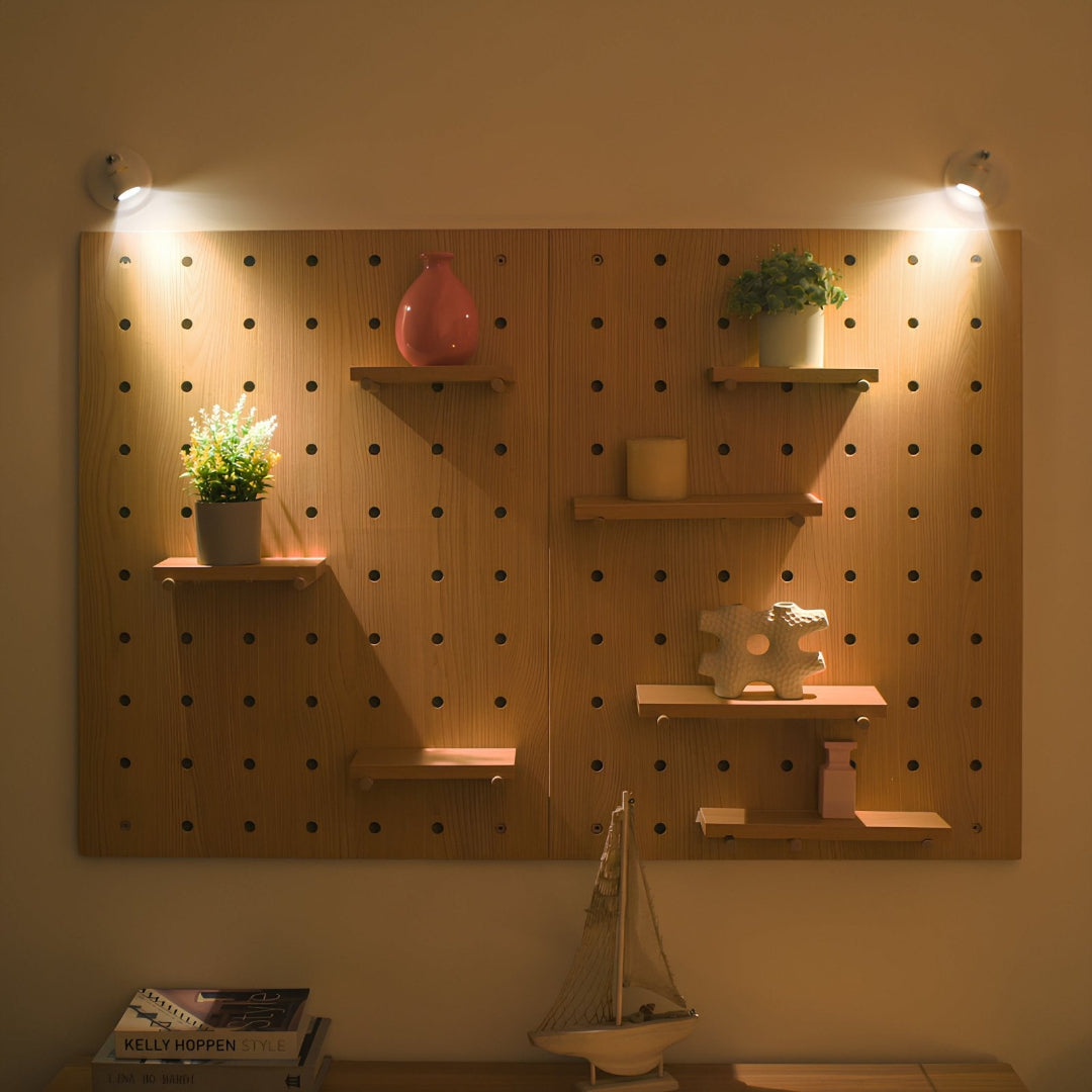 Spot Applique Murale LED | Tête Orientable pour Éclairage d'Accentuation sur Étagères et Murs d'Affichage | Spots Muraux 1