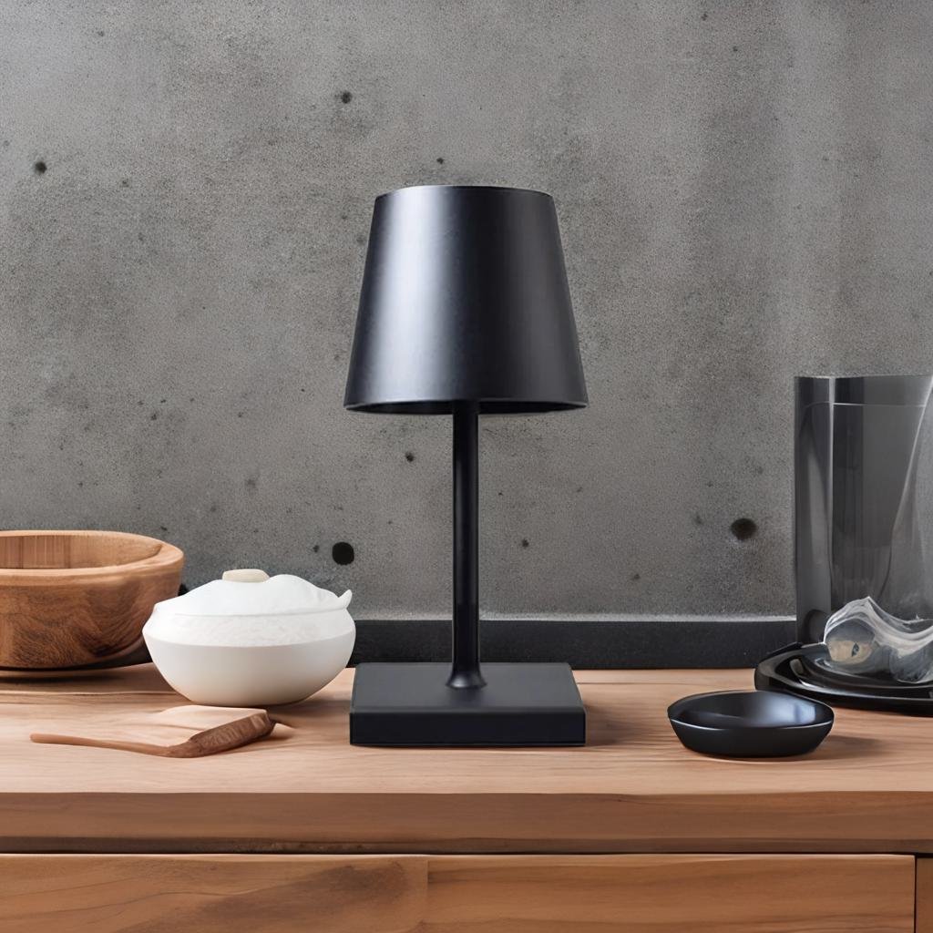 Modern LED Table Lamp | Aluminum Alloy | Wireless Touch Sensor with Dimming Levels
