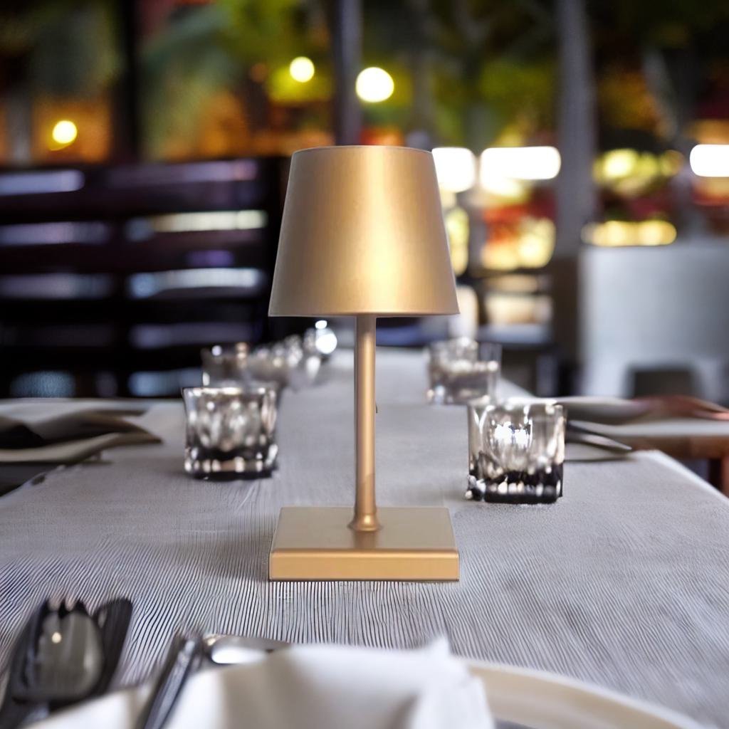 Modern LED Table Lamp | Aluminum Alloy | Wireless Touch Sensor with Dimming Levels