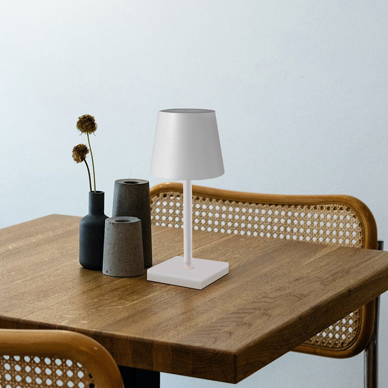 Modern LED Table Lamp | Aluminum Alloy | Wireless Touch Sensor with Dimming Levels